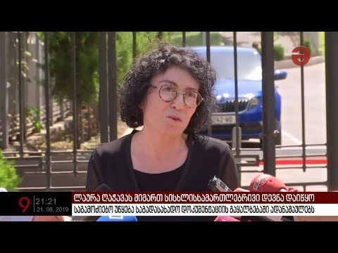 ბიზნესმენ ლაურა ღაჭავას ბრალი წარუდგინეს