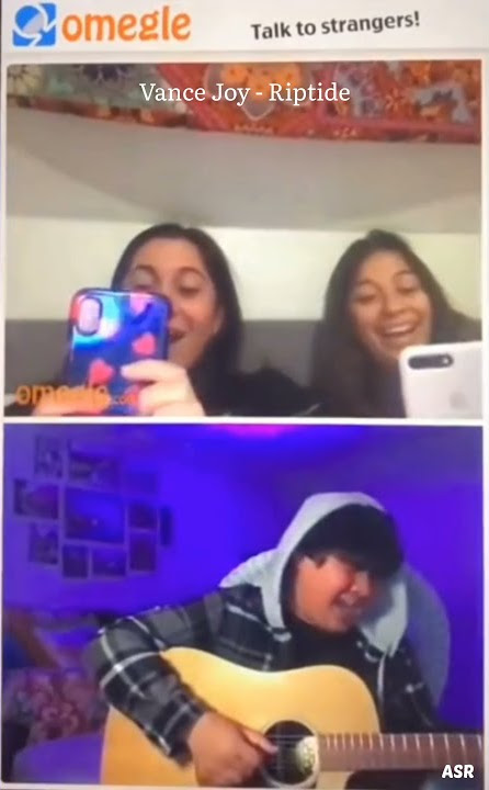 Omegle reactions - Francis Karel || Riptide by Vance Joy