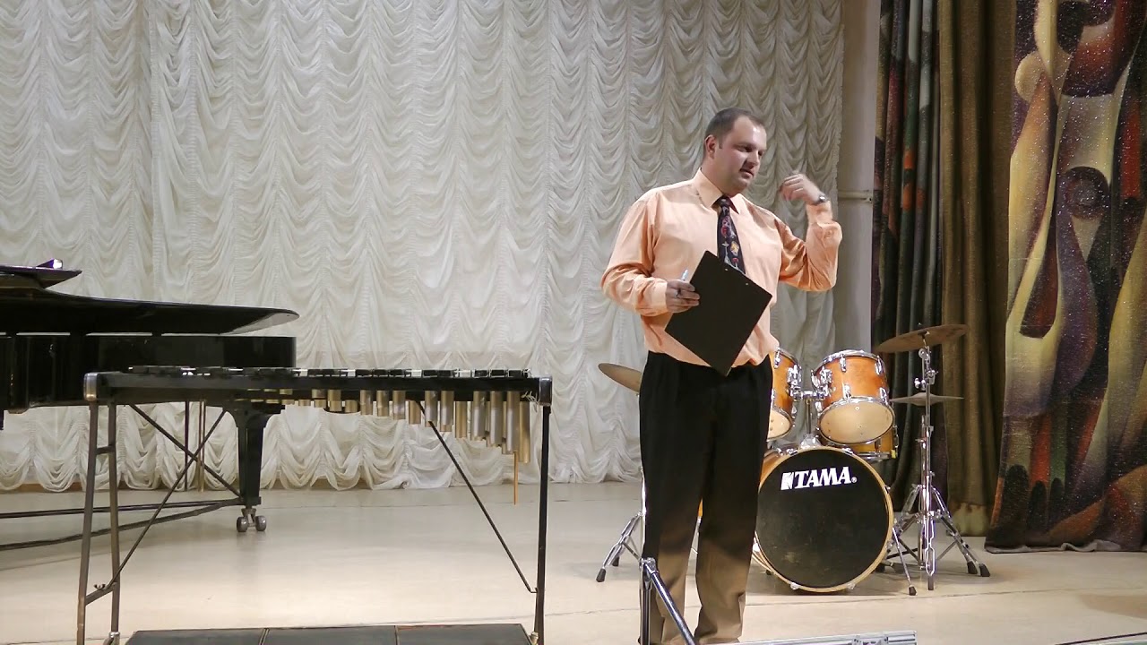 Концерт класса ударных инструментов, май 2017 - YouTube