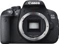 Check Canon EOS 700D 18MP Digital SLR Camera (Black) (Body Only) Top