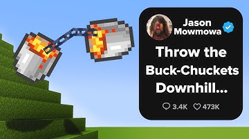 Ik heb jouw DOMSTE Minecraft-fysica-ideeën gebouwd...