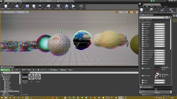 UE4　Glitch&Chromatic Aberration MaterialNodeOnly
