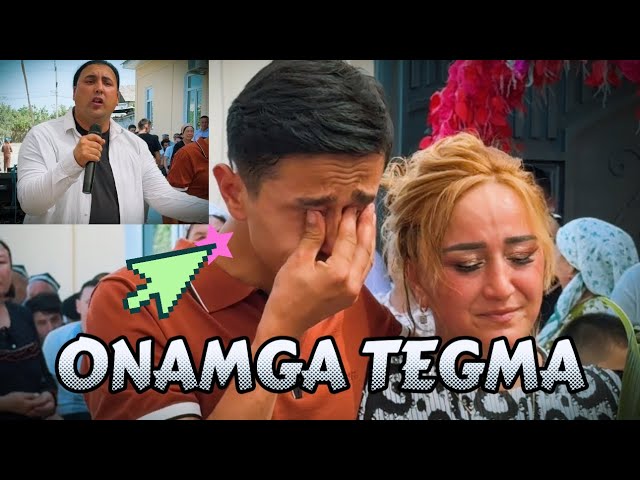 ONAMGA TEGMA | Baxtiyor G’oziyev | Oltia ariqda (To’y xizmatida)