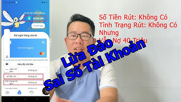 Chiêu Trò Lừa Đảo: Mất Tiền Vì Sai Số Tài Khoản