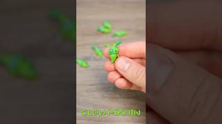 Glow Pikmin Made With Clay! #pikmin4 #nintendo