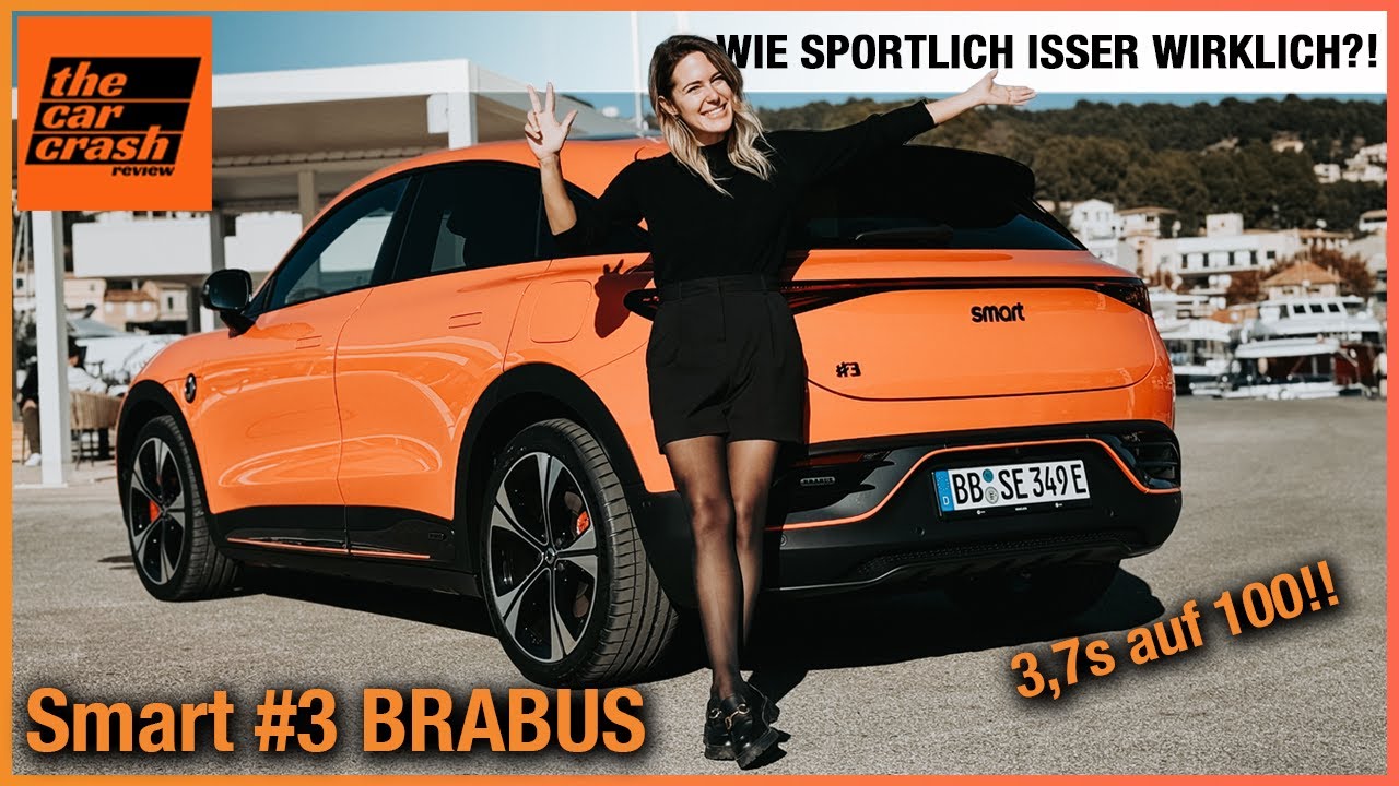 Smart #3 BRABUS im Test (2024) Wie sportlich ist das Elektro SUV