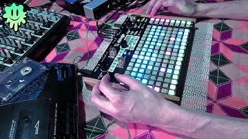 Jamuary 2022 - Demonic Manifestation - Deluge and tape loop used as live osc (lo-fi techno, house)