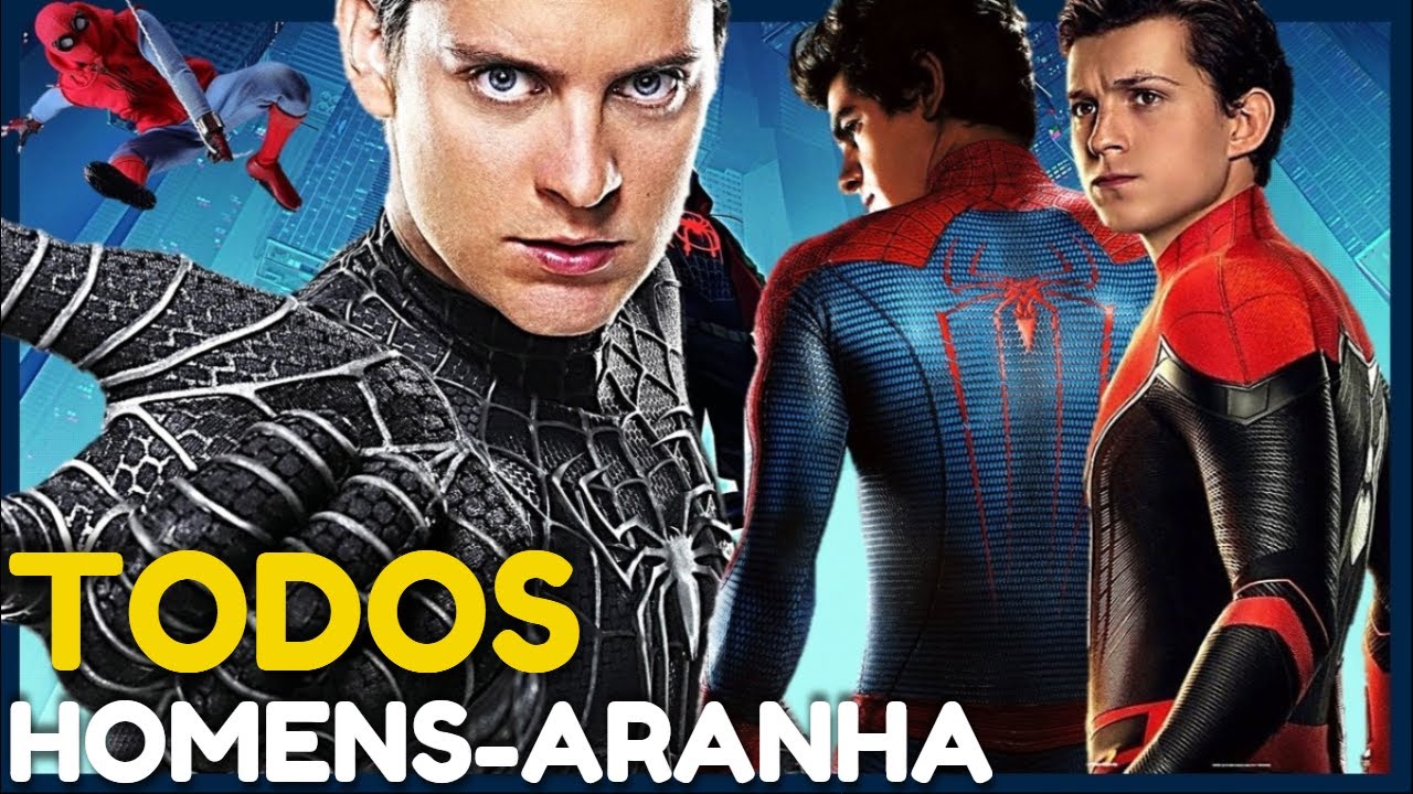 TODOS OS HOMENS-ARANHA AO LONGO DOS ANOS: 1977 - 2020 | ORDEM ...