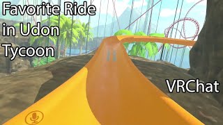 My Favorite Udon Tycoon Ride So Far! - VRChat World