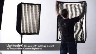 Lighttools® Soft Egg Crates® to fit Chimera Lightbanks hd screenshot 5
