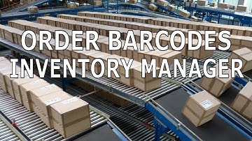 Order Barcodes - Inventory Manager