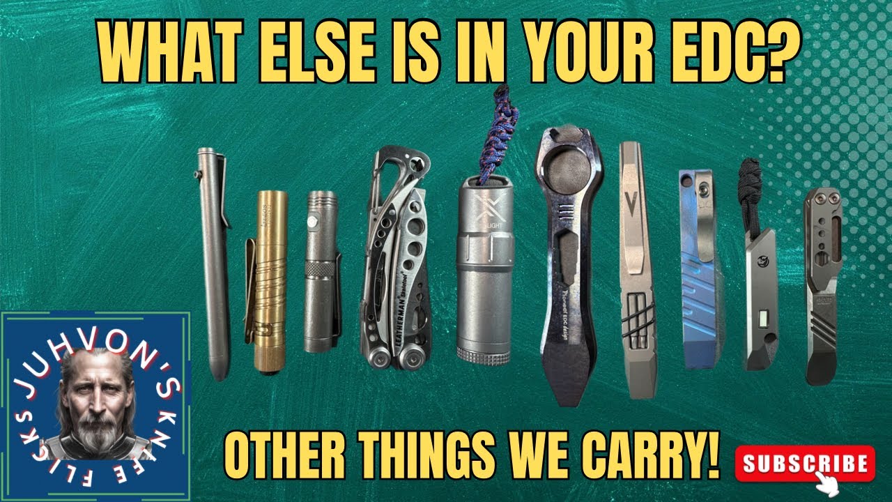 what-other-edc-gear-do-you-carry-youtube