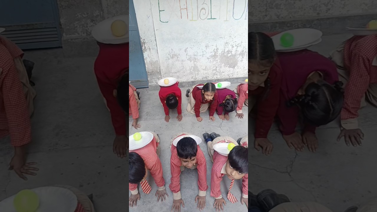 Ball balancing Race | Activity On Ball Balancing Race | 