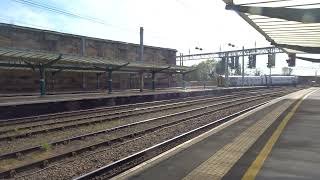 The Class 158 'Express Sprinter' (2-Car) NORTHERN No.158817 was leaves at Carlisle Citadel Station.