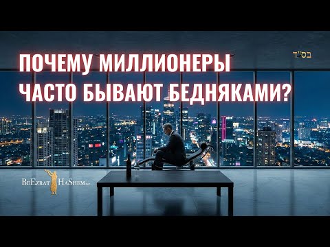 Почему миллионеры часто бывают бедняками? 💸🤔 | Раввин Ярон Реувен