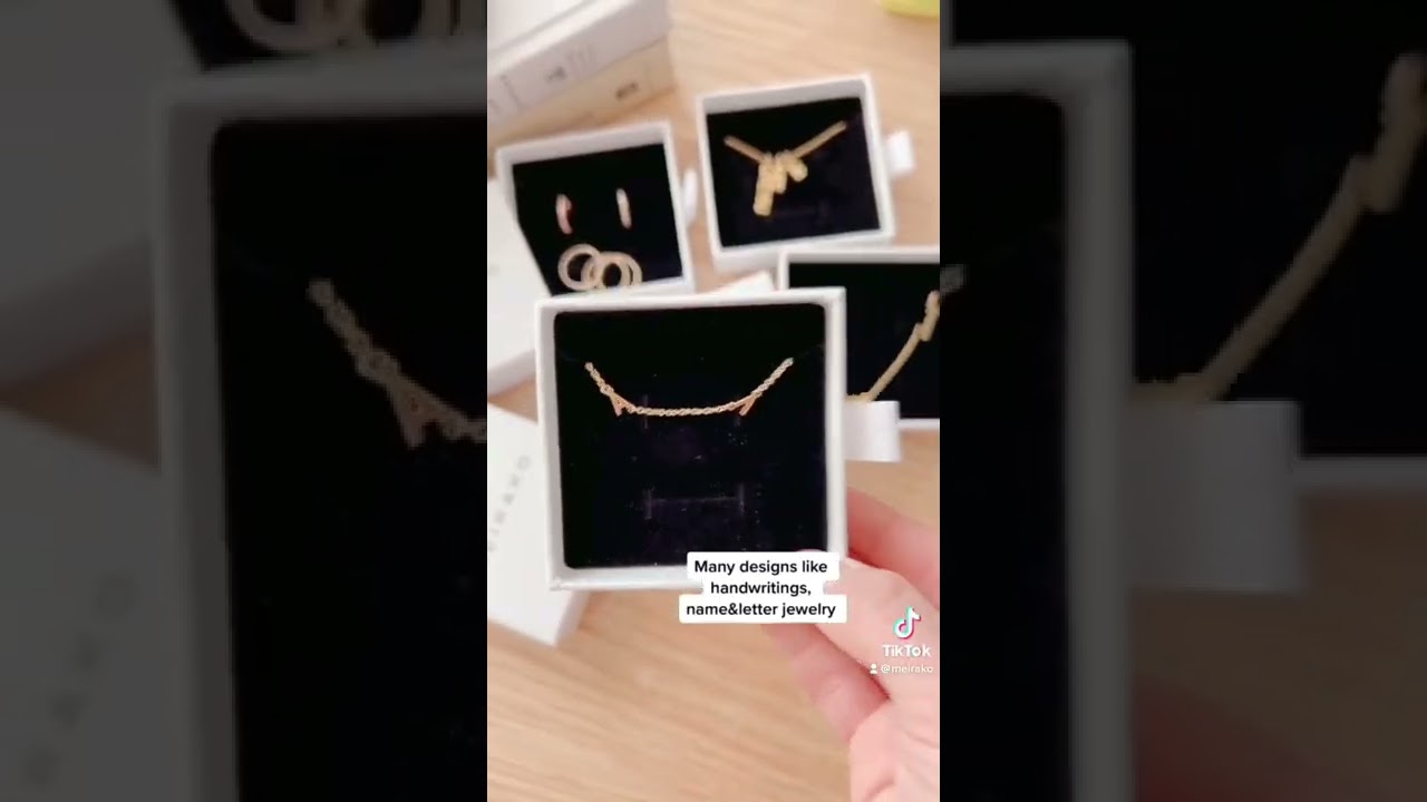 Personalized jewelry brand in Canada 💕