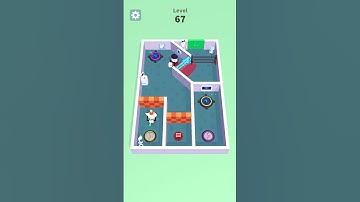 Cat Escape 🐱 67 Level Gameplay Walkthrough | Best Android, iOS Games #shorts