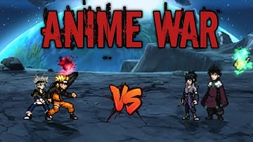 Naruto & Asta(Update) VS Sasuke & Yuno(Knight) in Jump Force Mugen
