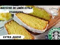 Bizcocho de limón 🍋 estilo STARBUCKS! 🍰 Extra JUGOSO y con un sabor increíble❗❗