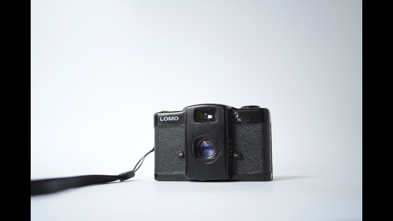 35mm film camera LOMO Compact LC-A point and shoot scale manual camera, lens Minitar 1 F/2.8 32mm