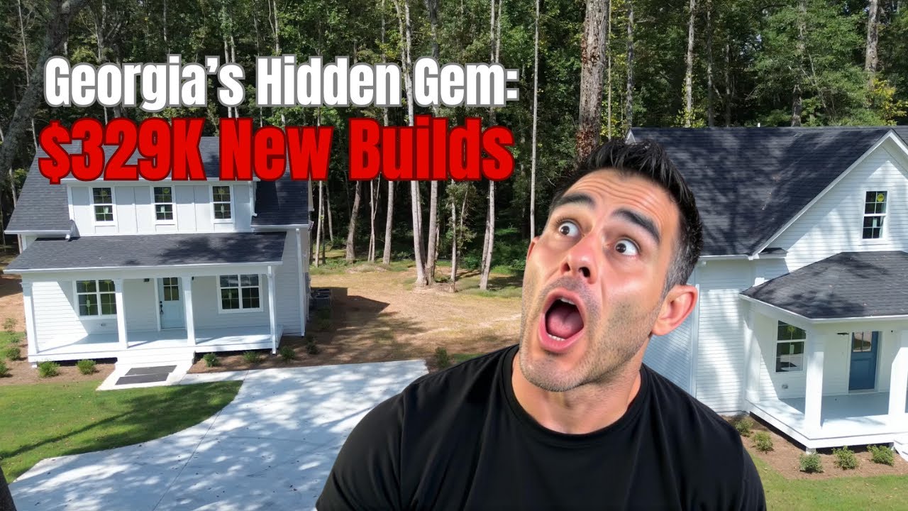 Touring $329,999 K New Homes in Georgia | Bowdon’s Hidden Gem!