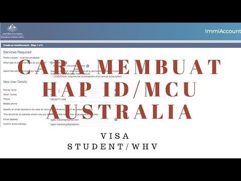 Cara Daftar HAP ID:MCU AUSTRALIA