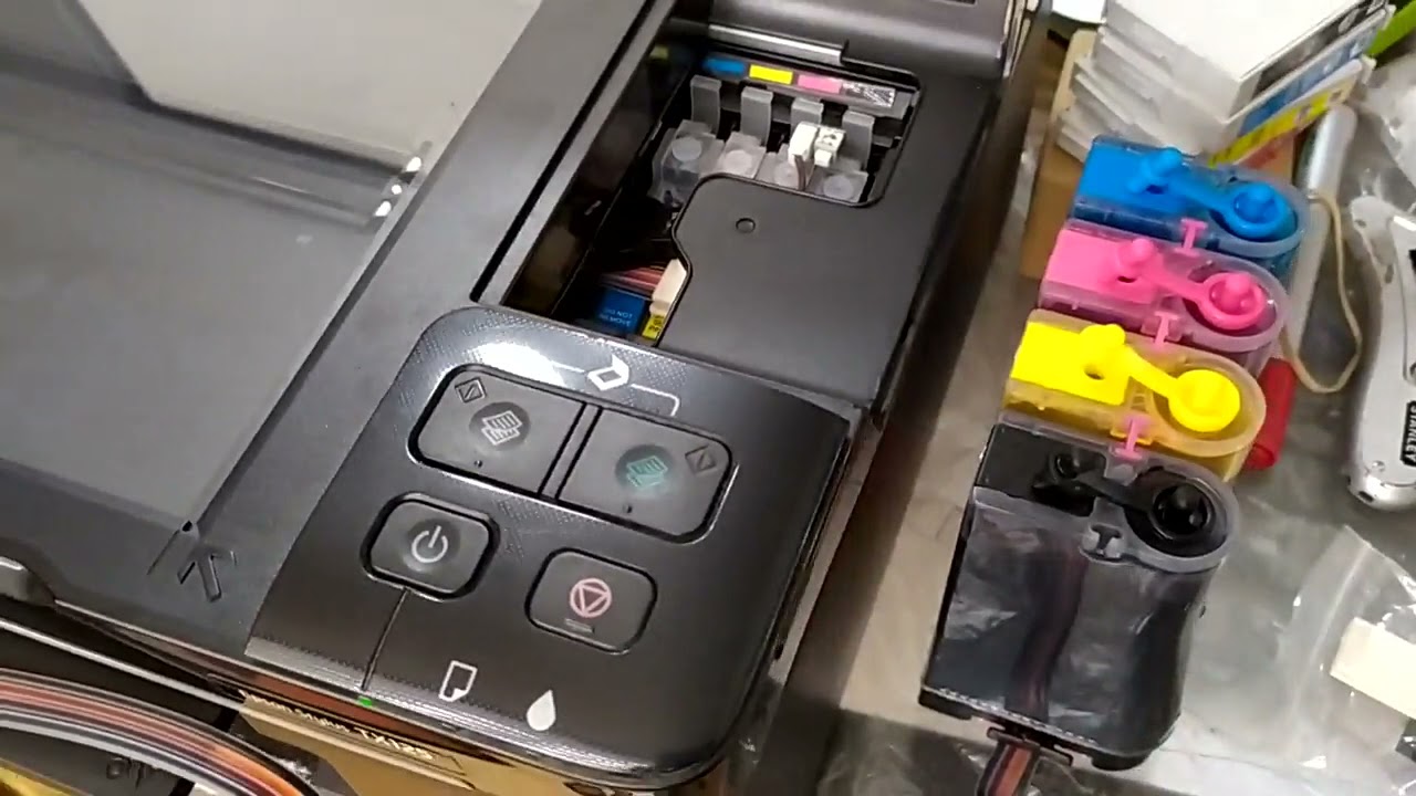 Instalacion Sistema Continuo Epson TX125 - TechPrint - YouTube