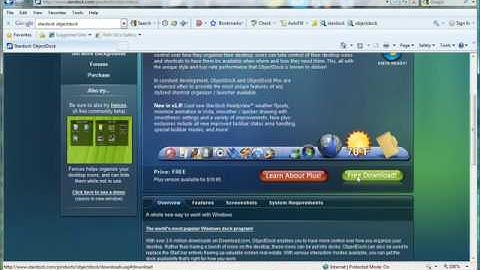HOW TO PUT THE APPLE DOCKLET ON WINDOWS  7, VISTA OR XP