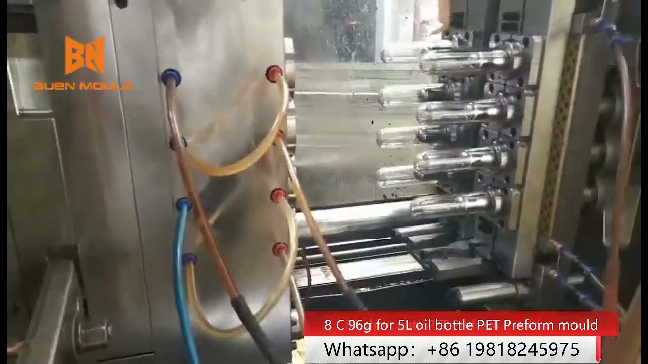 Cooking oil preform mould