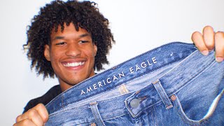 AMERICAN EAGLE ULTRA BAGGY JEANS REVIEW
