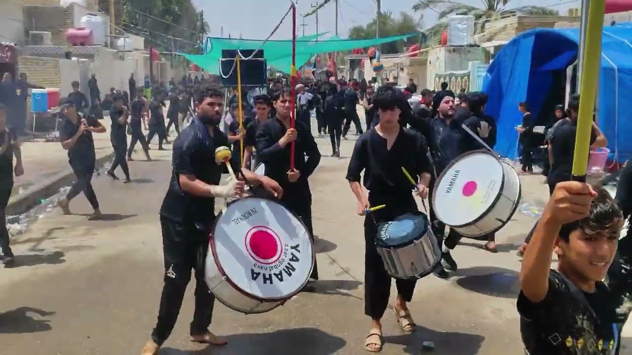 موكب دمعة رقية -ميسان ناحية العزير - اليوم السابع من محرم 1446 هـ 2024 م