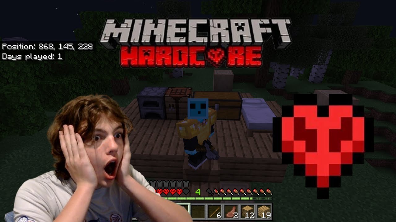 OH WE ARE SO BACK! Hardcore Minecraft EP1. - YouTube