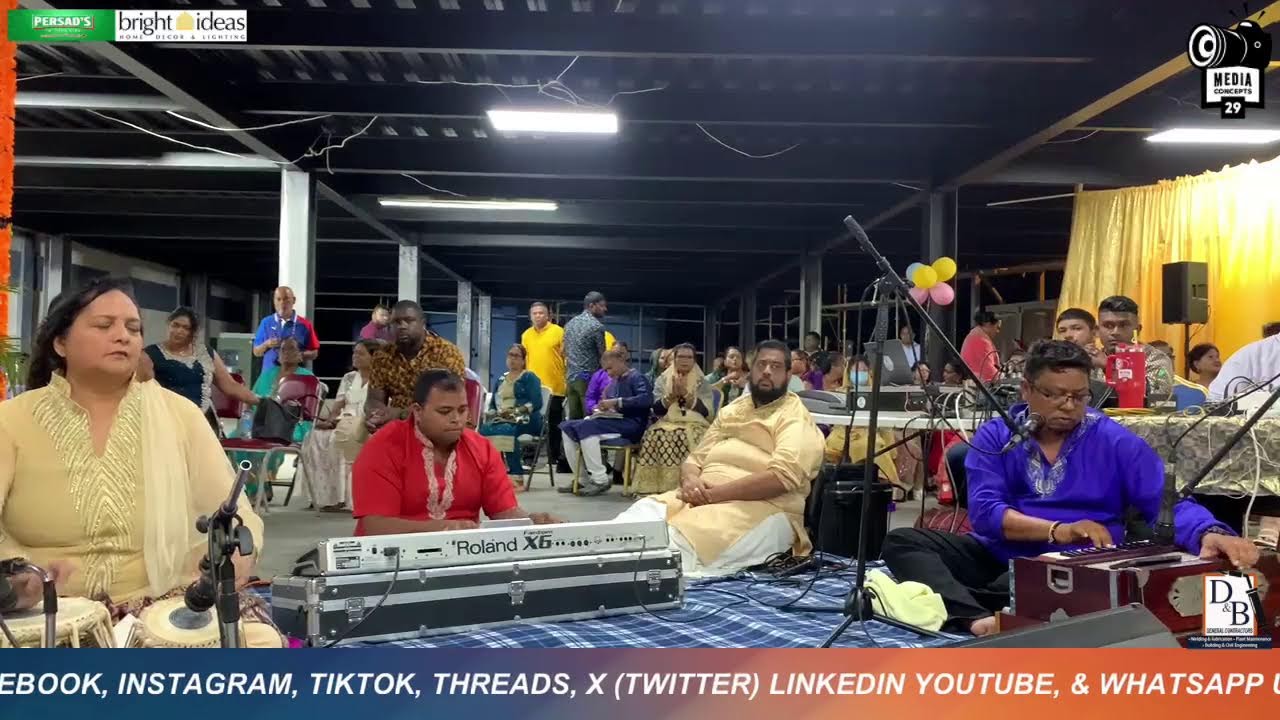 NIGHT 1 Parbatee Seecharan & Family Ramayan Yagna 2025!!!