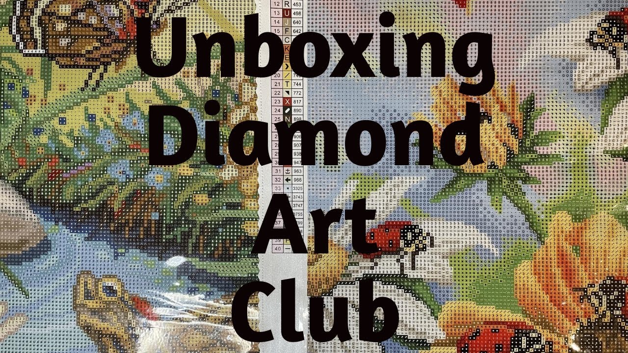 Unboxing Diamond Art Club 
