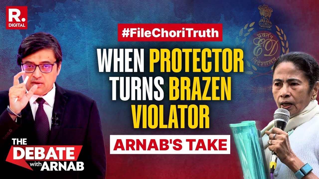 Arnab On File Chori: Courts Must Act When Law’s Guardian Turns Violator