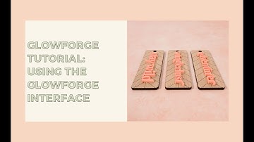 Glowforge App Tour: How to Upload an SVG to the Glowforge User Interface and Assign Settings