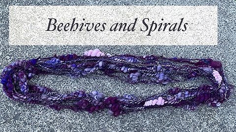 How to spin Beehives and Spirals yarn: a Suzy Brown video