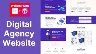 How To Make A Digital Marketing Agency Website In 2024 | WordPress And Elementor For Beginners