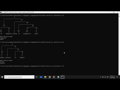 Project 6: Parser - CS50’s Introduction to Artificial Intelligence with Python