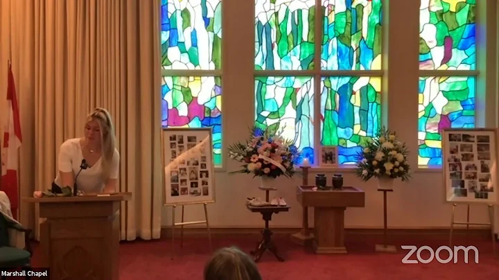 Funeral for Jean Clements