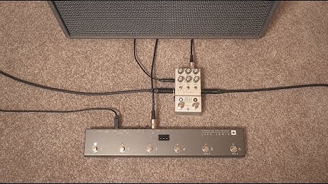 Controlling Effects Pedals & Amplifiers with Live Logic MIDI Footcontroller | Blackstar
