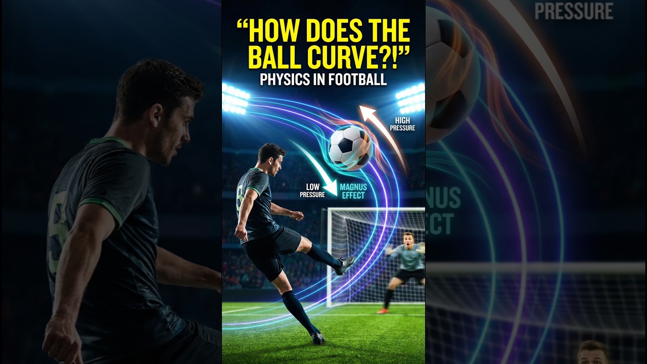MAGNUS EFFECT | PHYSICS| EXPERIMENTS |REAL LIFE EXAMPLE | SCIENCE AND TECHNOLOGY | FOOTBALL 