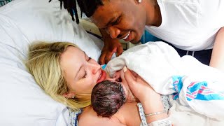 Meeting Our First Baby Girl For The First Time Live Emotional Birth