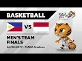 KL2017 29th SEA Games | Men's Basketball - FINALS - PHI 🇵🇭 vs INA 🇮🇩 | 26/08/2017