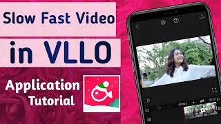 How to Adjust Video Speed & Make Slow Fast Video in VLLO App