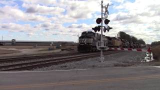 Sweet Meet & Double Horn Action at the same time NS E51/E49 ES40DC/C40-9Ws/SD70ACE/SD70M-2/C40-8W!!!