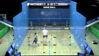 Squash: 2014 PSA World Championship Rd3 Round Up Pt 2