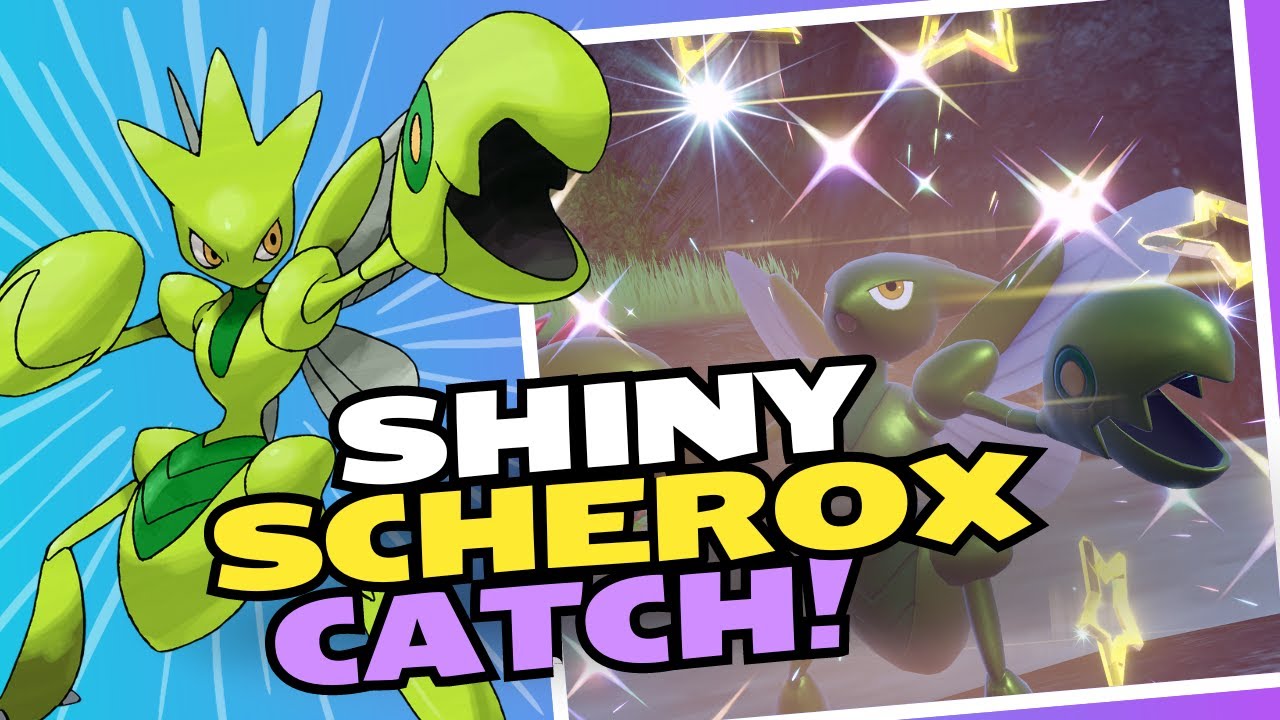 SHINY SCHEROX super einfach fangen I Die Indigoblaue Scheibe - Pokemon Karmesin Purpur