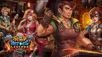 Shop Heroes Legends: Craft & Design android game first look gameplay español 4k UHD
