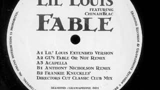Lil Louis - Fable (Frankie Knuckles Directors Cut Classic Club Mix)